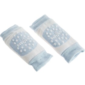 Resim Babyjem Emekleme Dizliği Örgü Mavi - Mavi 