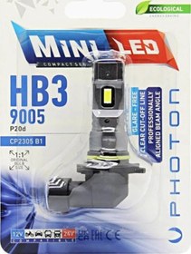 Resim Mını Hb3 9005 12-24v Compact Led Tekli Blıster 