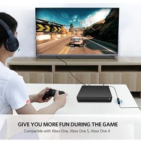Resim NY Home Optik Bluetooth 5.0 Aptx Transmitter Verici 