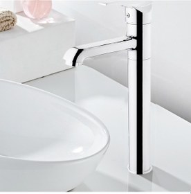 Resim Inventa Aç-Kapa Çanak Tipi Uzun Yüksek Lavabo Bataryası 