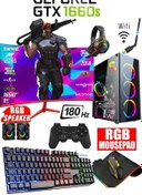 Resim DMC N246 (PUBG,GTA 5) Ryzen 7 5700,16GB RAM,1TB HDD-256GB SSD,6GB GX1660,24''180hz Oyuncu Bilgisayarı 