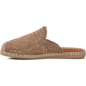 Resim Aspor Taba Önü Kapalı Triko Kadın Ev Terliği Çok Renkli 