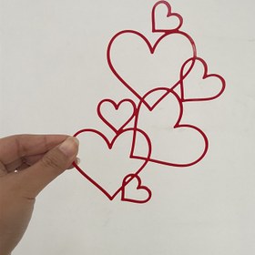 Resim Akrilik Kalp Pasta Süsleri, Sevgililer Günü Kırmızı Altın Gümüş Süslemeler, Anneler Günü İçin Plastik Pasta Seçkileri, Elektrik Gerektirmez, Tüysüz - Çoklu Boyut Paketi 