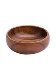 Resim Zem Kuruyemişlik 10 CM. Yuvarlak 6 Adet (Akasya Ağacı) 