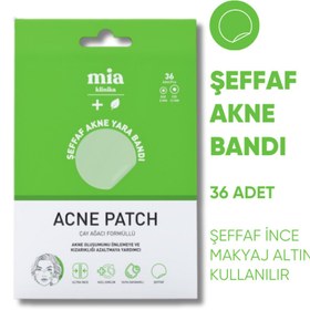 Resim mia klinika Şeffaf Akne, Sivilce Bandı 36 Adet 