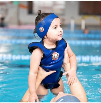 Owlishop Owli Swimwarm Üşütmeyen Bebek Mayosu Mavi