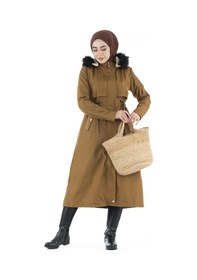 Resim İçi Peluş Mont-taba-2454-taba Taba 