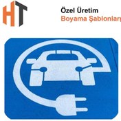Resim Hayat Trafik Özel Üretim - Boyama Şablonu 