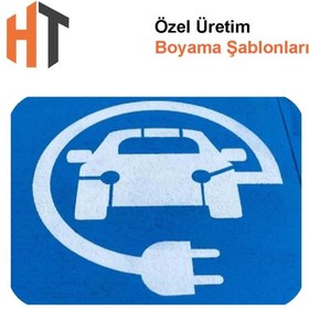 Resim Hayat Trafik Özel Üretim - Boyama Şablonu 