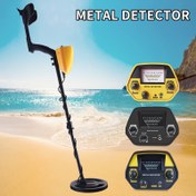 Resim Yüksek Hassasiyetli Adult Metal Dedektörü 8-Inch Arama Bobini, Ayarlanabilir Sap ve LCD Ekran ile Altın Kuyum ve Plaj Hazinesi Avcılığı - Pille Çalışır (Piller Dahil Değildir) 14+ Yaş için 