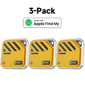 Resim For iPhone için 3 Paket Akıllı Kablosuz GPS Kayıp Cihazı Bulucu, Bulma ve Takip Edinme Cihazı, Evcil Hayvanlar, Yaşlılar ve Gençler İçin Uygun, Kayıp Önleme Takip Cihazı 