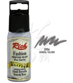 Resim Rich Simli Gümüş Boyutlu Boya 60 cc 