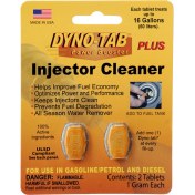 Resim Dyno Tab Benzin & Dizel Yakıt Tasarruf ve Enjektör Temizleyici (2 depoluk) Made in USA 