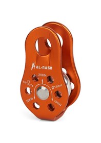 Resim Vkemall Havacılık Alüminyum Profesyonel Sabit Makara - 20kn Çekme Dayanımlı, Dağcılık Ve Kurtarma İçin 