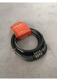 Resim Impact Şifreli Bisiklet Kilidi 8 x 1000 MM Siyah 