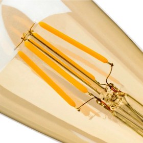 Resim Ucuz Geldi Led Ampul ST64 Armut Ampul Dim Edilebilir Rustik Ampul 4 Watt E27 Duy Gün Işığı 10 Adet 