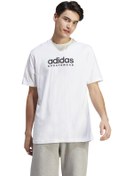 Resim adidas Beyaz Erkek Yuvarlak Yaka Regular Fit T-Shirt IC9821-M ALL SZN G T WHI 