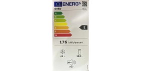 Resim Simfer SR-2514 E Enerji Sınıf Statik Çift Kapılı Buzdolabı 