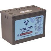 Resim 12 Volt 90 Amper Marin Jel Akü 3 Yıl Garantili - Volan Akü / 325019292 