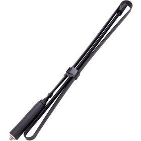 Resim Youtek 108cm Katlanabilir Sma-f Bağlantılı Yüksek Kazançlı Telsiz Anteni - Baofeng Uv-9r Uyumlu 