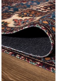 Resim Kilimista Efes 2304 Kolay Temizlenen Dekoratif Yıkanılabilir Balkon Salon Halısı Mutfak Halısı Kilim Yolluk Çok Renkli 