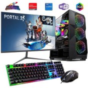 Resim Rogame RKT660639 i5-12400F 16 GB 480 GB SSD 8 GB RX580 24" Free Dos Masaüstü Oyuncu Bilgisayarı 