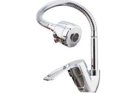 Resim Aquacool Tazyikli Oynar Başlklı Su Tasarruflu Spiral Musluk Başlığı 