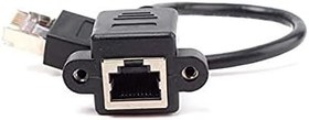 Resim Alfais 4932 Rj45 Cat5 Cat6 Dişi Erkek Çevirici Koruyucu Adaptör 