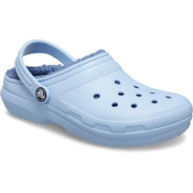 Resim Crocs Classic Lined Clog K Kız Çocuk Mavi Terlik 