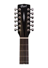 Resim Cort Ad810-12op Akustik Gitar 12 Telli Open Pore Ladin Kapak 