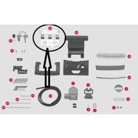 Resim Givi Gıvı Z287 Çanta Kilit Mekanizması Montaj Sacı E35 