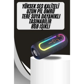 Resim Kablosuz Bluetooth Hoparlör Taşınabilir Çoklu Bağlantılı Özelliği 