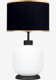 Resim MİNİMAL E-TİCARET & BİLGİ TEKNOLOJİLERİ Transparent Black Cam Abajur 