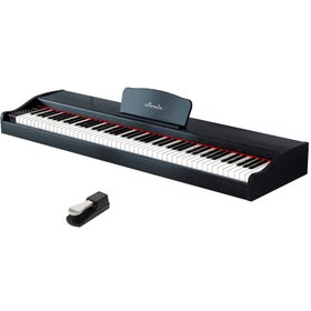 Resim Sonic BL-170S-BK Taşınabilir Dijital Piyano (Siyah) 