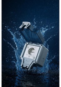 Resim Dış Mekan Wifi Priz Tek Kutup Ip66 