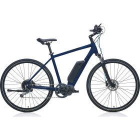 Resim Carraro E-Sportive 6.1 510H 28" 9-V Hd Lacivert-Siyah-Mavi Elektrikli Trekking Bisiklet 