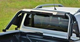 Resim Isuzu D-Max 2012-2017 (Double Plus Black) Poliüretan Siyah Roll Bar AQM4WD 