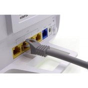 Resim Irenis CAT7 Kablo S/FTP LSZH Ethernet Network Lan Ağ Kablosu 10 M-Gri 