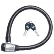 Resim Motosiklet Kilit 25x1500 Çelik Halat Kilit 1.5 Metre Zhongli 