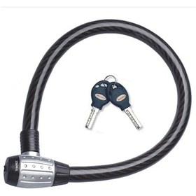 Resim Motosiklet Kilit 25x1500 Çelik Halat Kilit 1.5 Metre Zhongli 