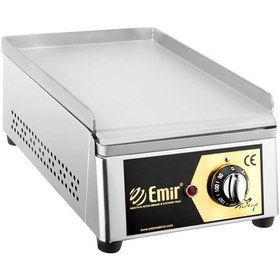 Resim Emirmakine Plate Izgara Elektrikli 30 Cm Köfte Hamburger Pişirme 