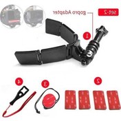Resim Flybuy Set-9-tuyu Montaj Tabanı, Motosiklet Kask Braketi, Osmo Eylem, Sjcam Sj4000, Xiao Mi Gopro Hero 9/8/7/6/5/4, Yollu Pikap Toka 