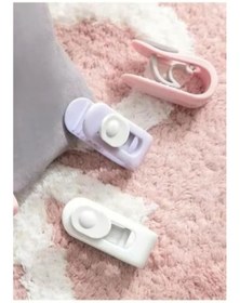 Resim markentegra 8 Adet Yorgan Nevresim Sabitleyici Klips - Karışık Renk Seçenekleri 