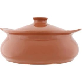 Resim Delixa Kahverengi Kapaklı Güveç Tenceresi 2200CC 