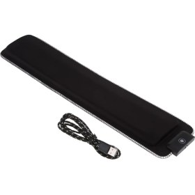 Resim Loviver Büyük Konforlu Rgb Aydınlatma Oyuncu Için Büyük Sert Bilgisayar Fareleri Mat 18.5 "x4" (Yurt Dışından) 