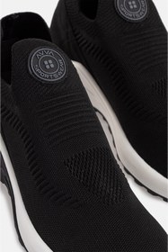 Resim Avva Erkek Siyah Triko Esnek Taban Sneaker Ayakkabı A31Y8076 