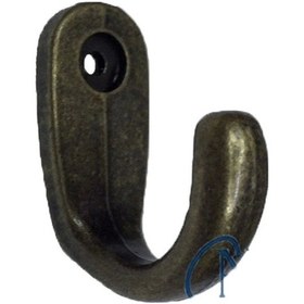 Resim Büyük Tekli Fincan Askı, Dekor Askısı - Antik, 12x23x30 Mm Çok Renkli 