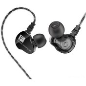 Resim Vkemall Qkz Ck9 İki Hareketli Bobinli Kulak İçi Kulaklık, 3.5mm, Mikrofonlu, Kablolu Kontrol, Rahat Kullanim, Siyah Depolama Kutusu Dahil CK9 