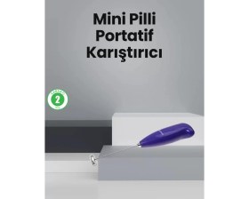 Resim Mutfak Için Mini El Mikseri - Kahve, Süt, Krema ve Sos Karıştırıcı Midastech 