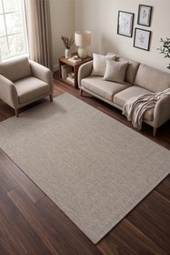 Resim Koza Origine Bej Oturma Odası Halısı B3672C - Bej / 77 x 150 